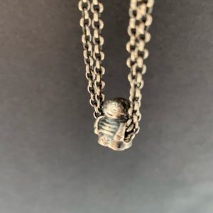 Pandora or Trollbeads Silver Charm- Boy